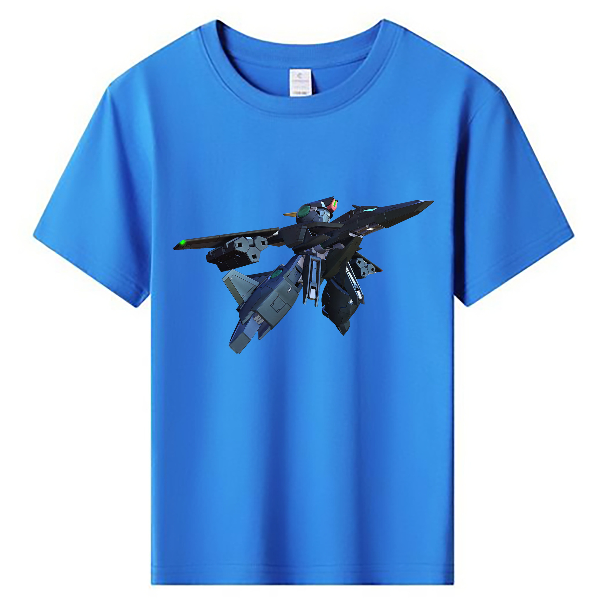 （画像用） 機動戦士ガンダム Mobile Suit Gundam 綿100％キッズTシャツ（フロントプリント）